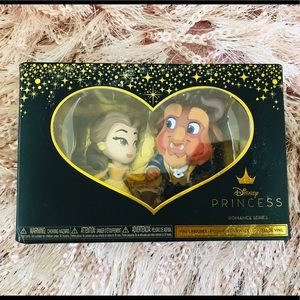 Never opened. Beauty and the Beast figurines